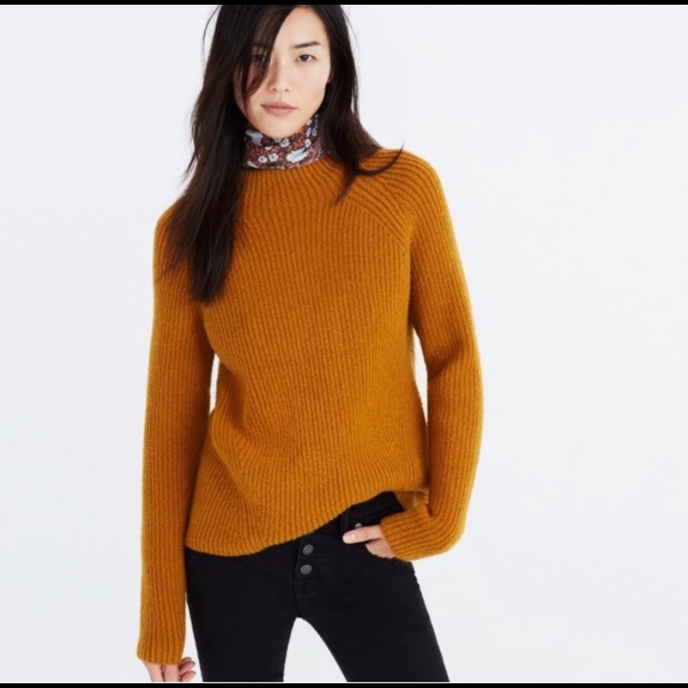 Madewell Northfield Mockneck Sweater